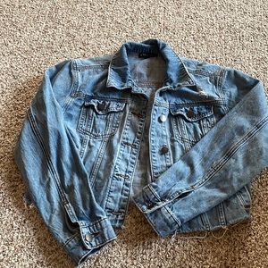 Cropped Jean jacket